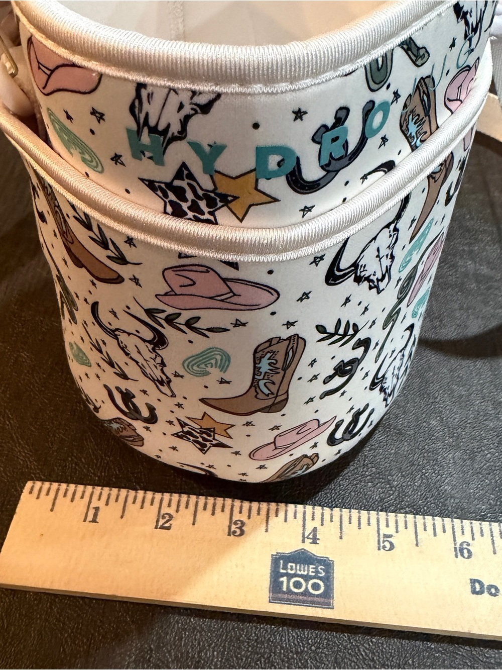 HydroJug Sleeve Cowboy Print with White Strap - Picture 6 of 10